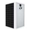 RENOGY 100W 12 Volt (schlankes Design) Solarmodul Monokristallin Solarpanel Photovoltaik Solarzelle Ideal zum Aufladen von 12V Batterien Wohnmobil Garten Camper Boot