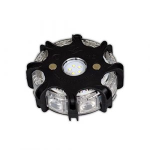 Powerflare Plus LED Batterie Signallicht in schwarz (rote und blaue LED)