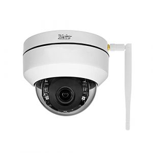 PTZ WiFi IP Kamera 5MP HD Dome Überwachungskameras 4X optische Zoom,Smart 265 Home Security Kamera für drinnen und draußen, IP66 wasserdicht eingebauter SD-Kartenschlitz …