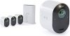 Arlo Ultra WLAN Überwachungskameras & Alarmanlage, 4K UHD, 4er Set, Smart Home, kabellos, Innen/Außen, Farbnachtsicht, 180 Grad Blickwinkel, 2-Wege Audio, Spotlight, Bewegungsmelder, (VMS5440) – Weiß