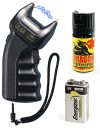 Security-Discount Germany PTB Elektroschocker 200.000 Volt inkl. Batterie & Pfefferspray