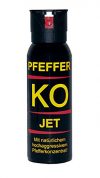 Ballistol Verteidigungssprays Pfeffer KO Jet mit Behördenkappe, 100 ml, 24491