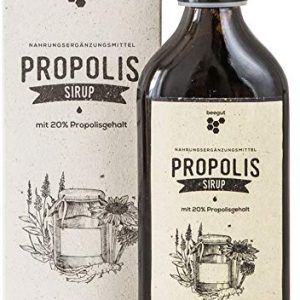 beegut Propolis Sirup mit natürlichem Propolis, Honig, Salbei und Echinacea, 200ml auch für Kinder