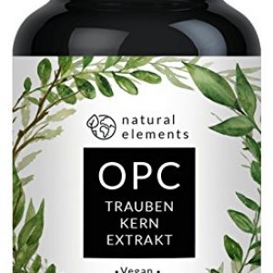 OPC Traubenkernextrakt – 240 Kapseln für 8 Monate – Laborgeprüftes OPC aus europäischen Weintrauben