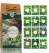 Kräuter Samen Set – 12 Sorten Bio Samen für Bio Küchenkräuter. Perfektes Kräuterset für Küche und Balkon; ideal als Geschenk für Frauen und Männer