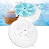 Duokon Mini Portable Turbo Automatische Elektrische Waschmaschine Waschmaschine Wäsche Haushalt Kleine Ultraschall Turbo Reise(Weiß)