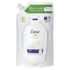 Dove Hand-Waschlotion für empfindliche Haut Flüssigseife Nachfüllbeutel mit ¼ Feuchtigkeitscreme, 10er Pack (10 x 500 ml)
