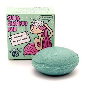 NEU Festes Shampoo Bar Fettiges und Normales Haar MORAVA Hochwertige Naturkosmetik mit Bio Kokosöl, Ideal bei Empfindlicher Kopfhaut und Schuppen – Vegan, Plastikfrei, Sulfatfrei, Zerowaste