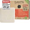 Bio Shampoo Bar von SANTE Naturkosmetik, Feuchtigkeits Festes Shampoo für trockenes Haar, Mit Bio-Aloe Vera und Mango, Wie eine Haarseife, Zertifiziert & Vegan, 60 ml