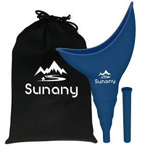 Urinella für Frauen, Weibliches Urinal Silikontrichter Tragbares Urinal für Frauen Stehend Bis Pinkeltrichter Wiederverwendbarer Frauenurinal für Frauen, Outdoor, Aktivitäten, Camping(Blau)