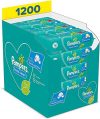 Pampers Fresh Clean Feuchttücher 15 Packungen Mit Feuchttüchern = 1200 Feuchttücher, Mit Frischem Duft, Dermatologisch Getestet