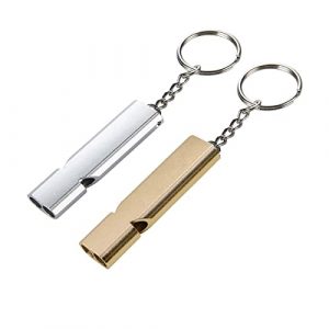 Trillerpfeife, Notfallpfeife, Pfeife mit Schlüsselanhänger,Trillerpfeife Sportunterricht für Schule Gym Outdoor Camping Angeln Wandern Jagen Lebensrettend im Notfall