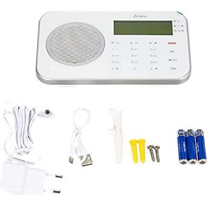 Olympia Funk-Alarmsystem mit WLAN/GSM und Smart Home Funktionen Model ProHome 8700