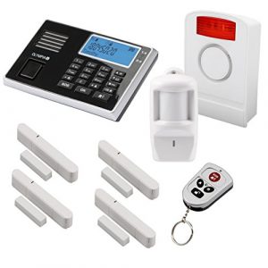 Olympia Protect 9061 Funk-Alarmanlage Super Set ✓ GSM Smat mit App✓ Kabellos ✓ Fenster & Tür | Einbruchmeldeanlage mit Bewegungsmelder für Haus & Wohnung | Drahtlos Alarmsystem, Hausalarm mit Fernbedienung erweiterbares Alarmsystem