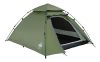 Lumaland Outdoor Pop Up Kuppelzelt Wurfzelt 3 Personen Zelt Camping Festival etc. 215 x 195 x 120 cm robust Grün