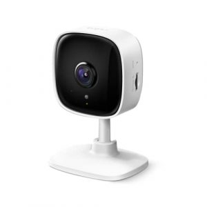 TP-Link Tapo C100 WLAN IP Kamera Überwachungskamera innen (1080p-Auflösung, 2 Wege Audio, 9m Nachtsicht , bis zu 128 GB lokaler Speicher auf SIM Karte,Tapo App, kompatibel mit Alexa, Google Assistant)