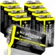 kraftmax 8er Pack Xtreme 9V Block Hochleistungs- Batterien ideal für 10 Jahres Rauchmelder – 6LR61 9 Volt Longlife Blockbatterie mit maximaler Lebensdauer